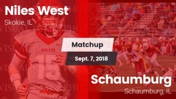 Matchup: Niles West High vs. Schaumburg  2018