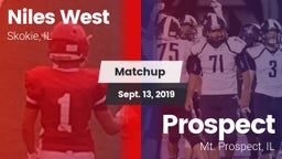 Matchup: Niles West High vs. Prospect  2019