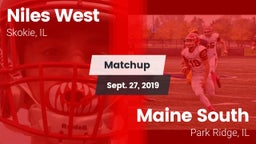 Matchup: Niles West High vs. Maine South  2019