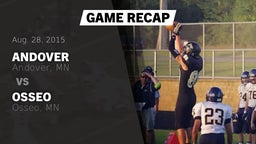 Recap: Andover  vs. Osseo  2015