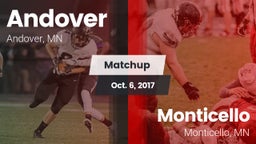 Matchup: Andover  vs. Monticello  2017