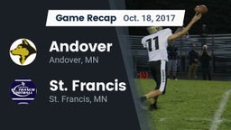 Recap: Andover  vs. St. Francis  2017