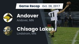 Recap: Andover  vs. Chisago Lakes  2017