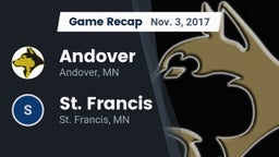 Recap: Andover  vs. St. Francis  2017
