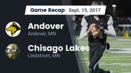 Recap: Andover  vs. Chisago Lakes  2017