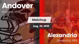 Matchup: Andover  vs. Alexandria  2018