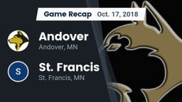 Recap: Andover  vs. St. Francis  2018
