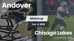 Matchup: Andover  vs. Chisago Lakes  2019