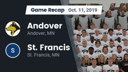 Recap: Andover  vs. St. Francis  2019