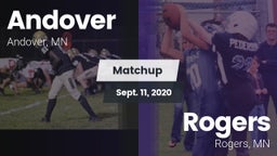 Matchup: Andover  vs. Rogers  2020