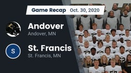 Recap: Andover  vs. St. Francis  2020