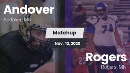 Matchup: Andover  vs. Rogers  2020