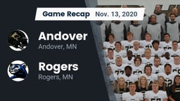 Recap: Andover  vs. Rogers  2020