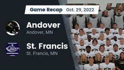 Recap: Andover  vs. St. Francis  2022