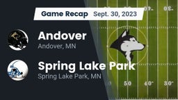 Recap: Andover  vs. Spring Lake Park  2023