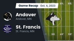 Recap: Andover  vs. St. Francis  2023