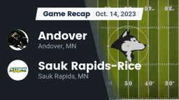 Recap: Andover  vs. Sauk Rapids-Rice  2023