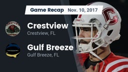 Recap: Crestview  vs. Gulf Breeze  2017