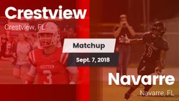 Matchup: Crestview High vs. Navarre  2018