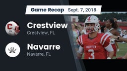 Recap: Crestview  vs. Navarre  2018