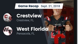 Recap: Crestview  vs. West Florida  2018