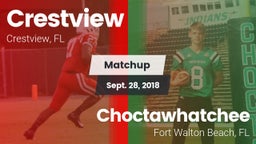 Matchup: Crestview High vs. Choctawhatchee  2018