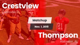 Matchup: Crestview High vs. Thompson  2018