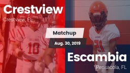 Matchup: Crestview High vs. Escambia  2019