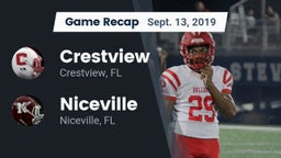 Recap: Crestview  vs. Niceville  2019