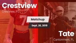 Matchup: Crestview High vs. Tate  2019