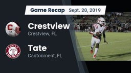 Recap: Crestview  vs. Tate  2019
