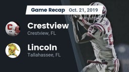 Recap: Crestview  vs. Lincoln  2019
