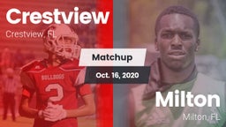 Matchup: Crestview High vs. Milton  2020