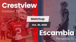 Matchup: Crestview High vs. Escambia  2020