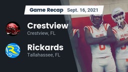 Recap: Crestview  vs. Rickards  2021