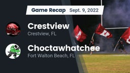 Recap: Crestview  vs. Choctawhatchee  2022