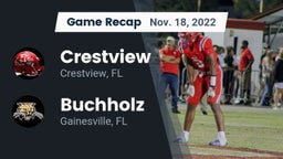 Recap: Crestview  vs. Buchholz  2022