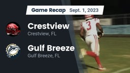 Recap: Crestview  vs. Gulf Breeze  2023