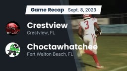 Recap: Crestview  vs. Choctawhatchee  2023