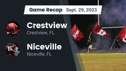 Recap: Crestview  vs. Niceville  2023