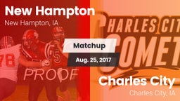 Matchup: New Hampton High vs. Charles City  2017