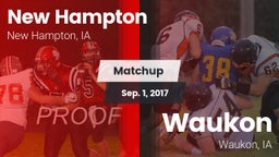 Matchup: New Hampton High vs. Waukon  2017