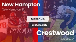Matchup: New Hampton High vs. Crestwood  2017