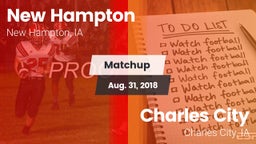 Matchup: New Hampton High vs. Charles City  2018