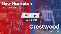 Matchup: New Hampton High vs. Crestwood  2018