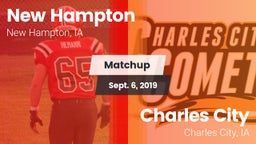 Matchup: New Hampton High vs. Charles City  2019
