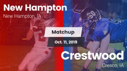 Matchup: New Hampton High vs. Crestwood  2019