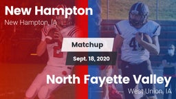 Matchup: New Hampton High vs. North Fayette Valley 2020