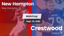 Matchup: New Hampton High vs. Crestwood  2020