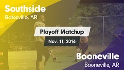 Matchup: Southside High vs. Booneville  2016